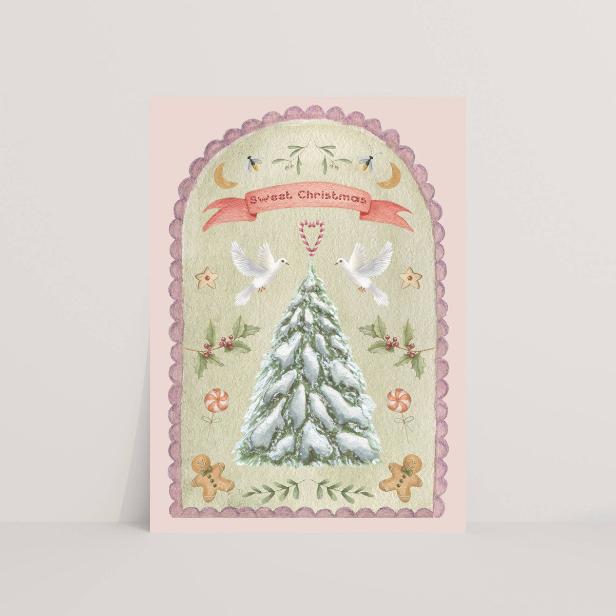 Sweet Christmas - Ansichtkaart