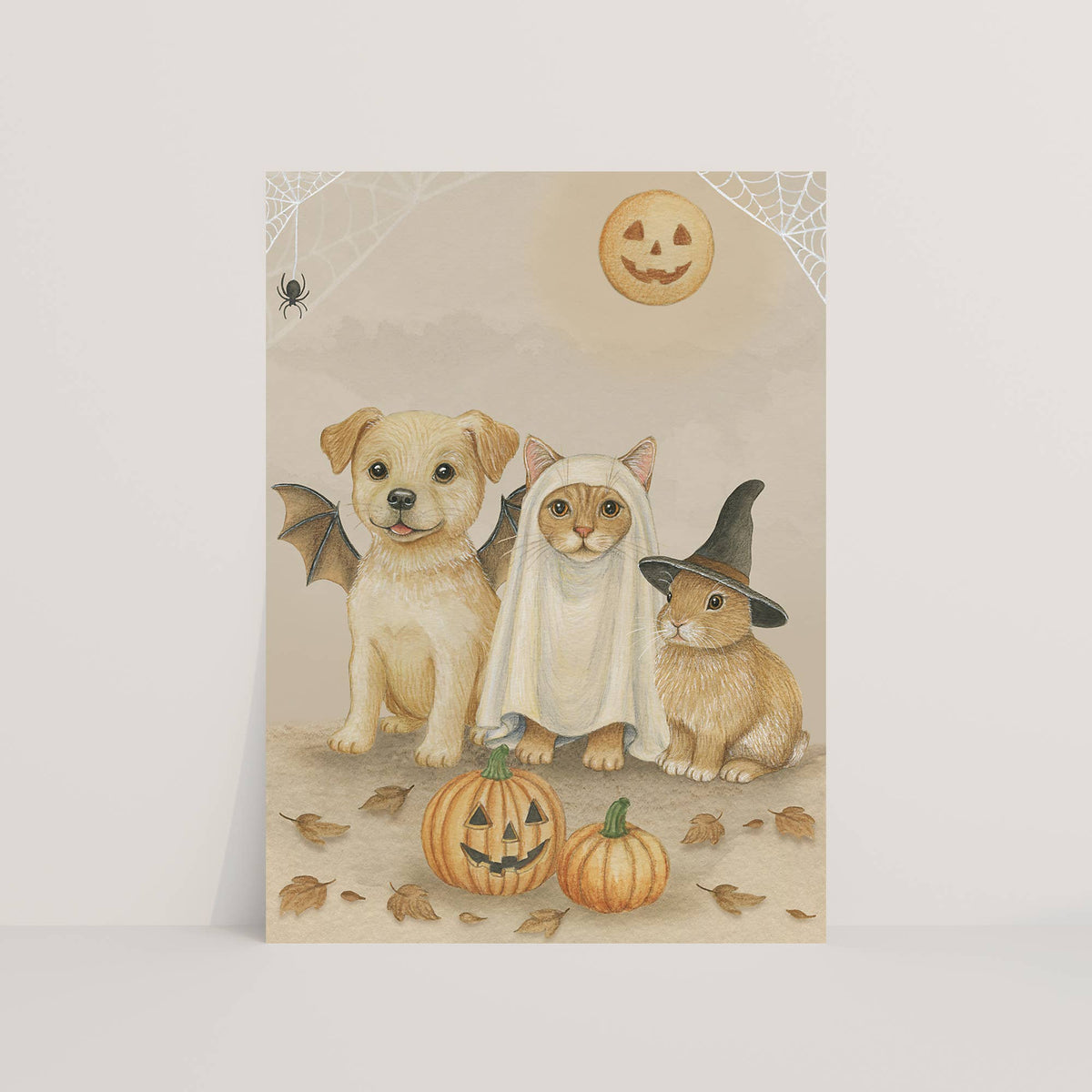 Halloween - Ansichtkaart
