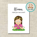 'Woman, make your own crown!' - Ansichtkaart
