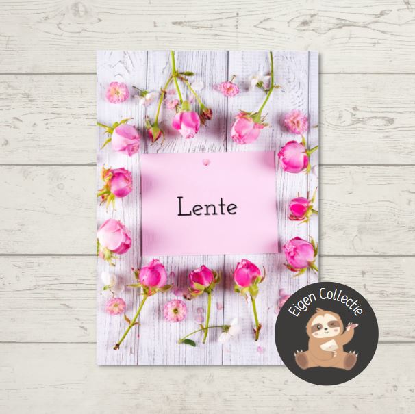 'Lente’ – Bloemen Ansichtkaart