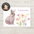 'Lentegroetjes’ – Konijntje Ansichtkaart