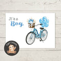 'It’s a boy’ – Fiets Ansichtkaart