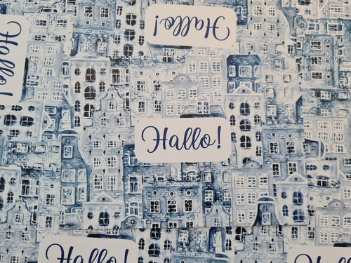 'Hallo!' - Holland Ansichtkaart