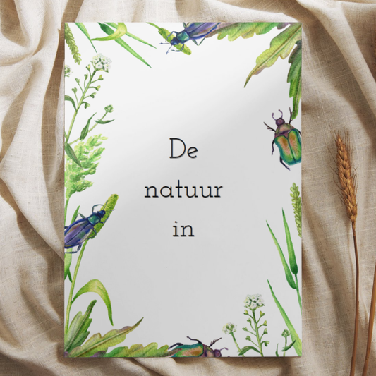 'De natuur in’ – Buiten Ansichtkaart