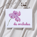 'De orchidee' - Ansichtkaart