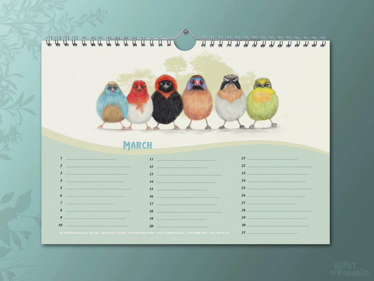 Vogels - Verjaardagskalender