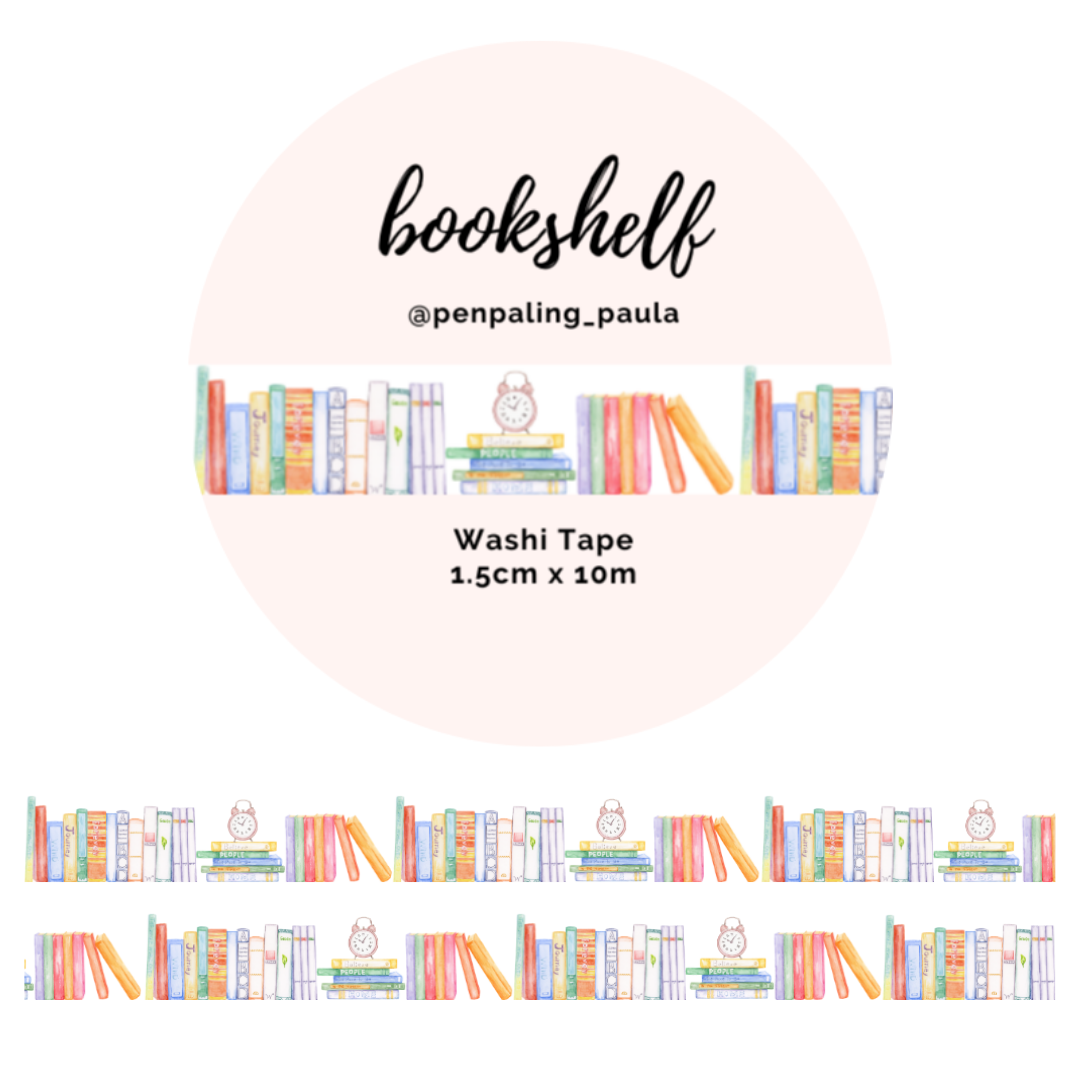 Boekenplank - Washi Tape