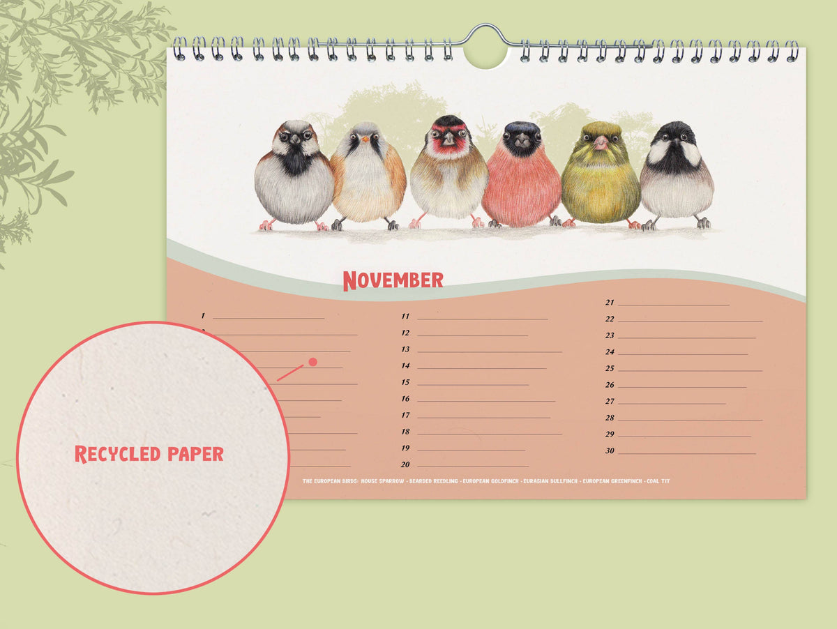 Vogels - Verjaardagskalender