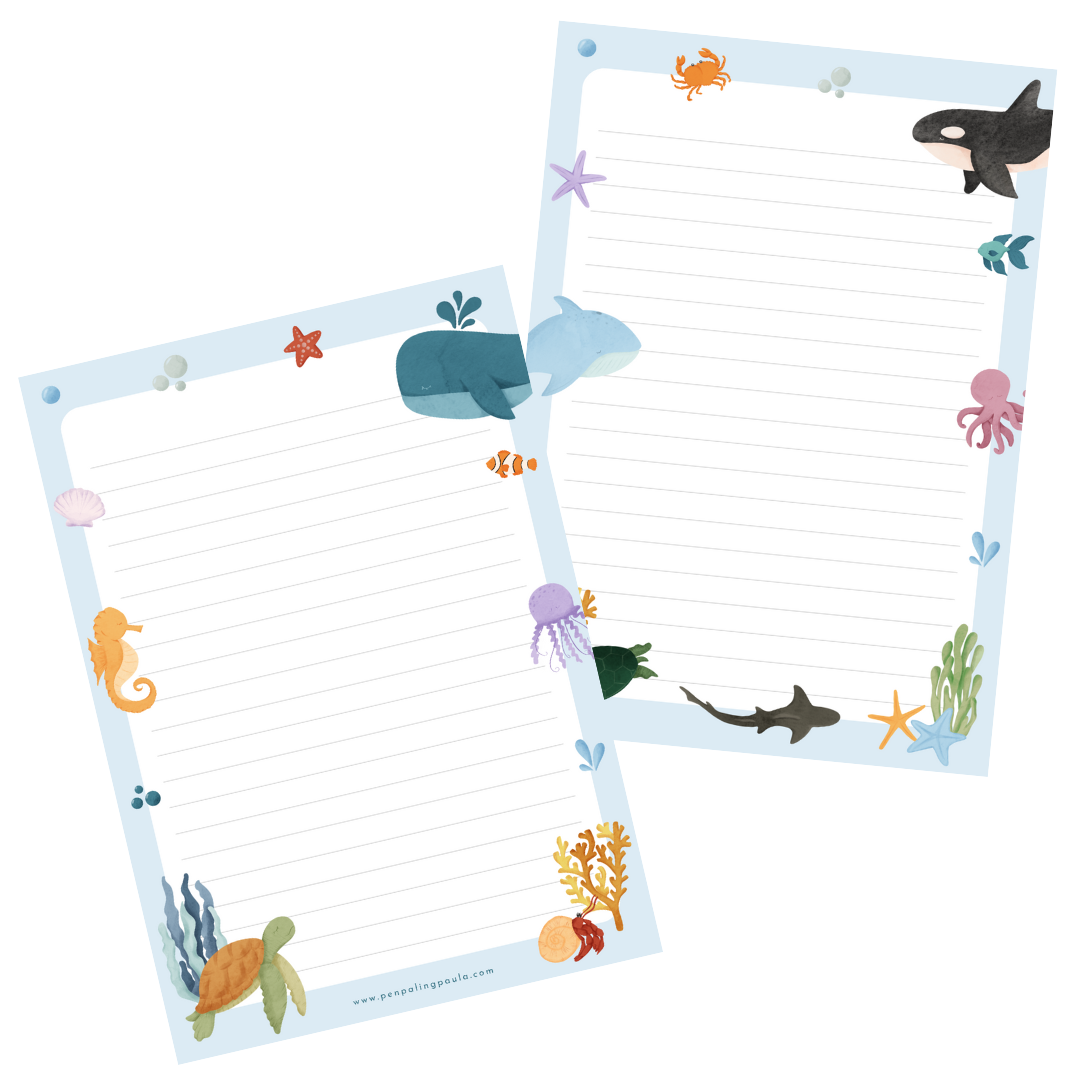 Zee Dieren - Notitieblok