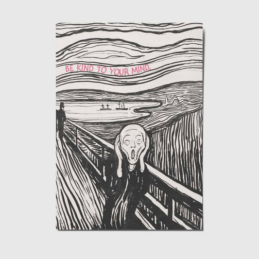 'Be kind to your mind' - Ansichtkaart