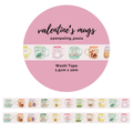 Valentijnsmokken - Washi Tape