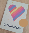 'Gefeliciteerd’ – Hartje Ansichtkaart