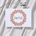 'Herfst' - Krans Ansichtkaart