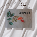 'Herfst’ Bladeren – Ansichtkaart