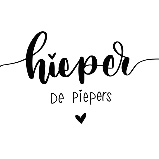 'Hieper de piepers' - Ansichtkaart