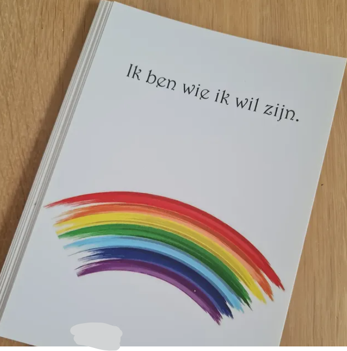 'Ik ben wie ik wil zijn’ – Ansichtkaart