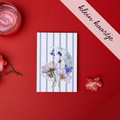 Maan met Bloemen - Klein Kaartje