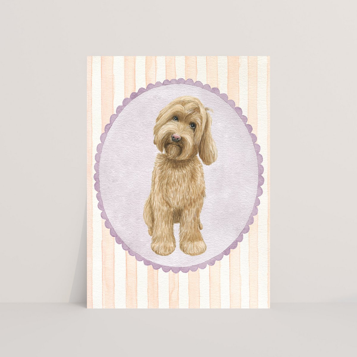 Labradoodle - Ansichtkaart