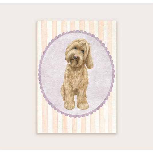 Labradoodle - Ansichtkaart