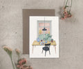 Ontbijt Tafel - Wenskaart met envelop