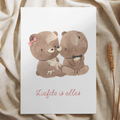 'Liefde is alles’ – Beertjes Ansichtkaart