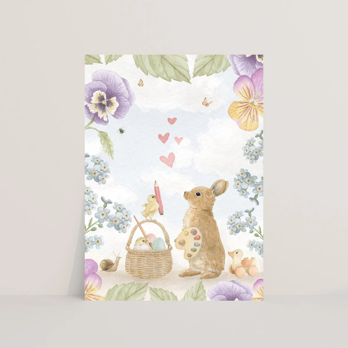 Lovely spring Lente - Ansichtkaart