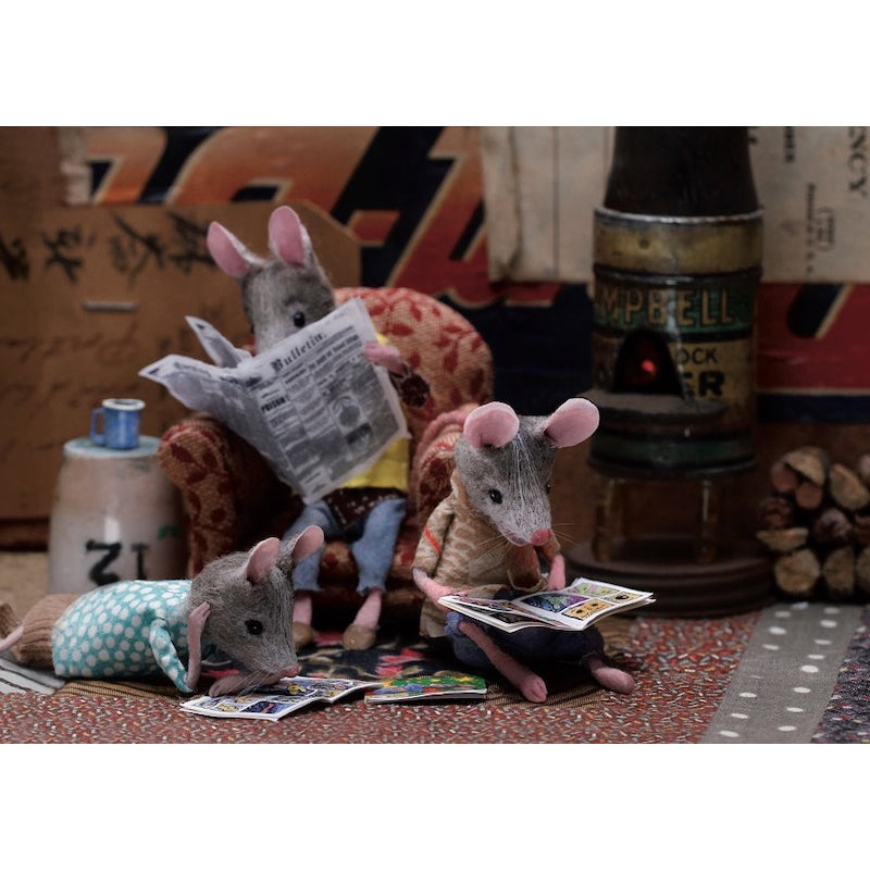 Muizen Lezen – Ansichtkaart