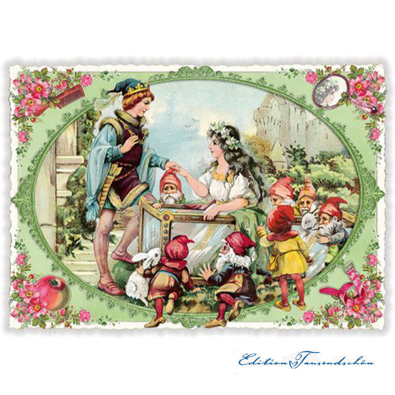 Sneeuwwitje – Sprookje Ansichtkaart