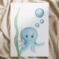 Octopus - Ansichtkaart