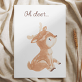 'Oh deer' - Hert Ansichtkaart