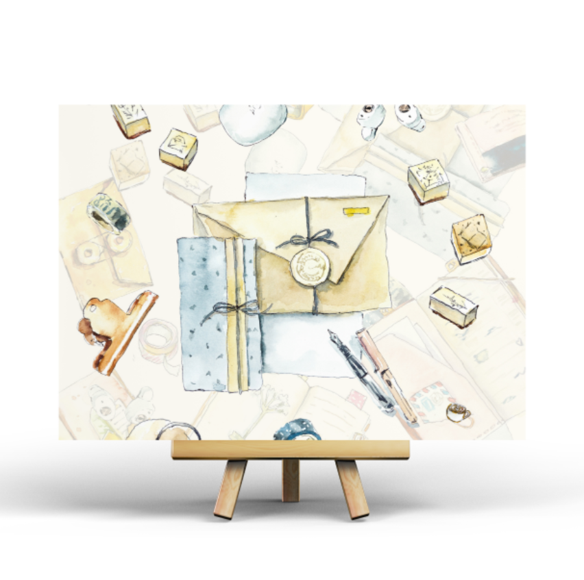 Post – Stationery Ansichtkaart