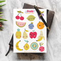 Fruit - Stickervelletje