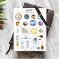 Ruimte - Stickervelletje