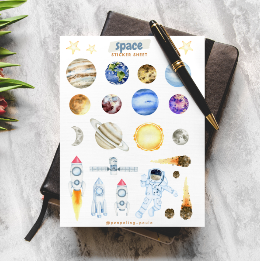 Ruimte - Stickervelletje