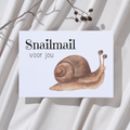 'Snailmail voor jou’ – Slak Ansichtkaart