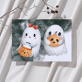 Spookjes Halloween - Ansichtkaart