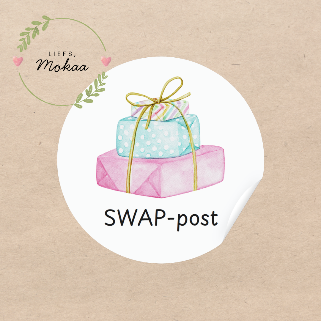 'SWAP-post' - Set van 10 Stickers