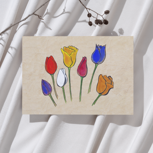 Tulpen – Hollands Ansichtkaart
