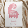 'You are dino-myte’ – Dinosaurus Ansichtkaart